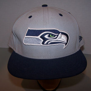 NFL SEATTLE SEAHAWKS "NEW ERA" 59FIFTY FLAT BRIM CAP S3150